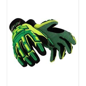 2 Pairs HexArmor GGT5 Gator Grip 4020X Impact Cut Resistant Gloves Size 8 Medium